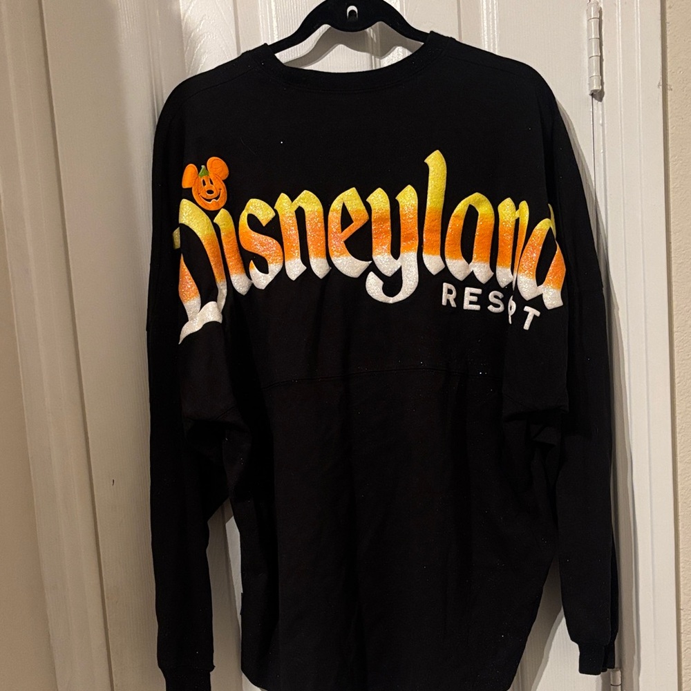 Disneyland Halloween Glitter Pumpkin Spirit Jersey